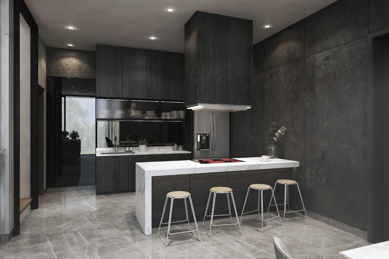 Regatta Apartment kitchen interior